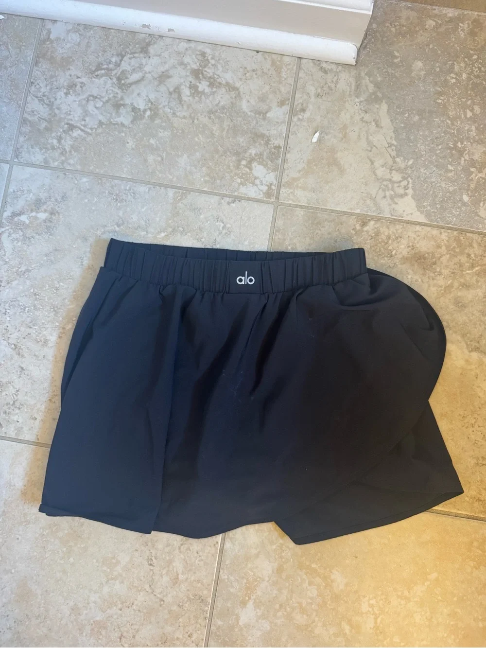 ALO Yoga Free Style Skirt -Black